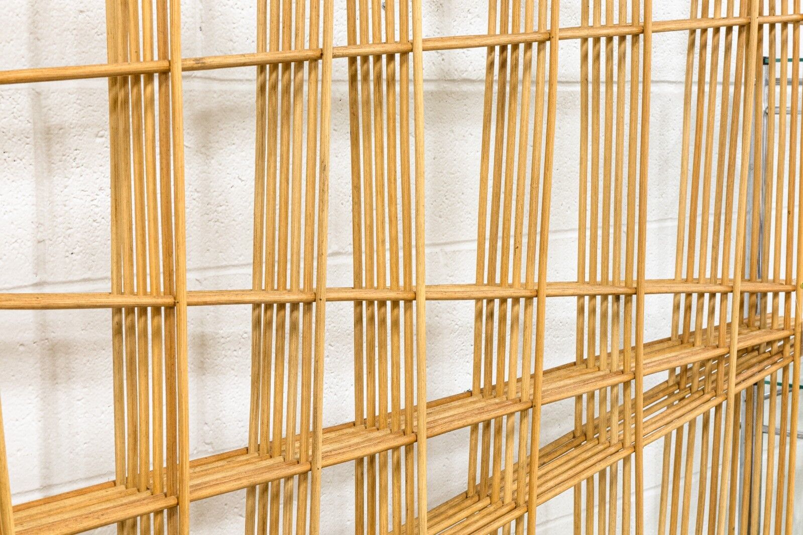 Handmade Wicker Room Divider Screen - Natural Rattan Privacy Partition - Philippines Artisan Crafted for Home, Office, or Outdoor Spaces