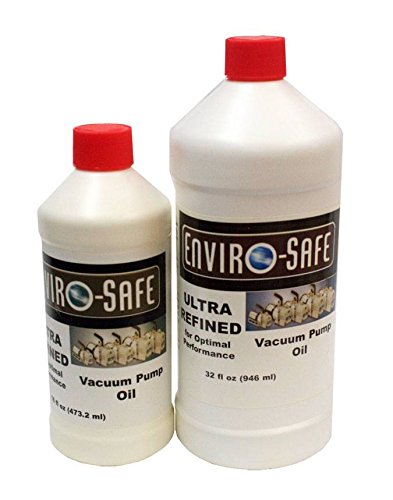 ENVIRO-SAFE Vacuum Pump Oil 32oz - for HVAC & Refrigeration