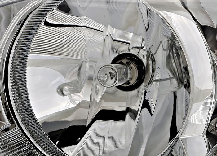 Buick Lucerne Headlights Replacement Set - Halogen Headlamp Assembly for Driver & Passenger Side (2006-2009 Models) - Perfect for Night Driving & Enhanced Visibility