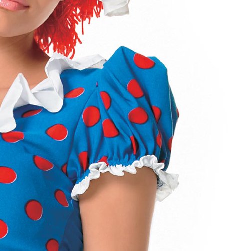 Leg Avenue Women's Rag Doll Costume Dress - Sexy Halloween Cosplay Outfit for Parties, Carnival & Dress-Up