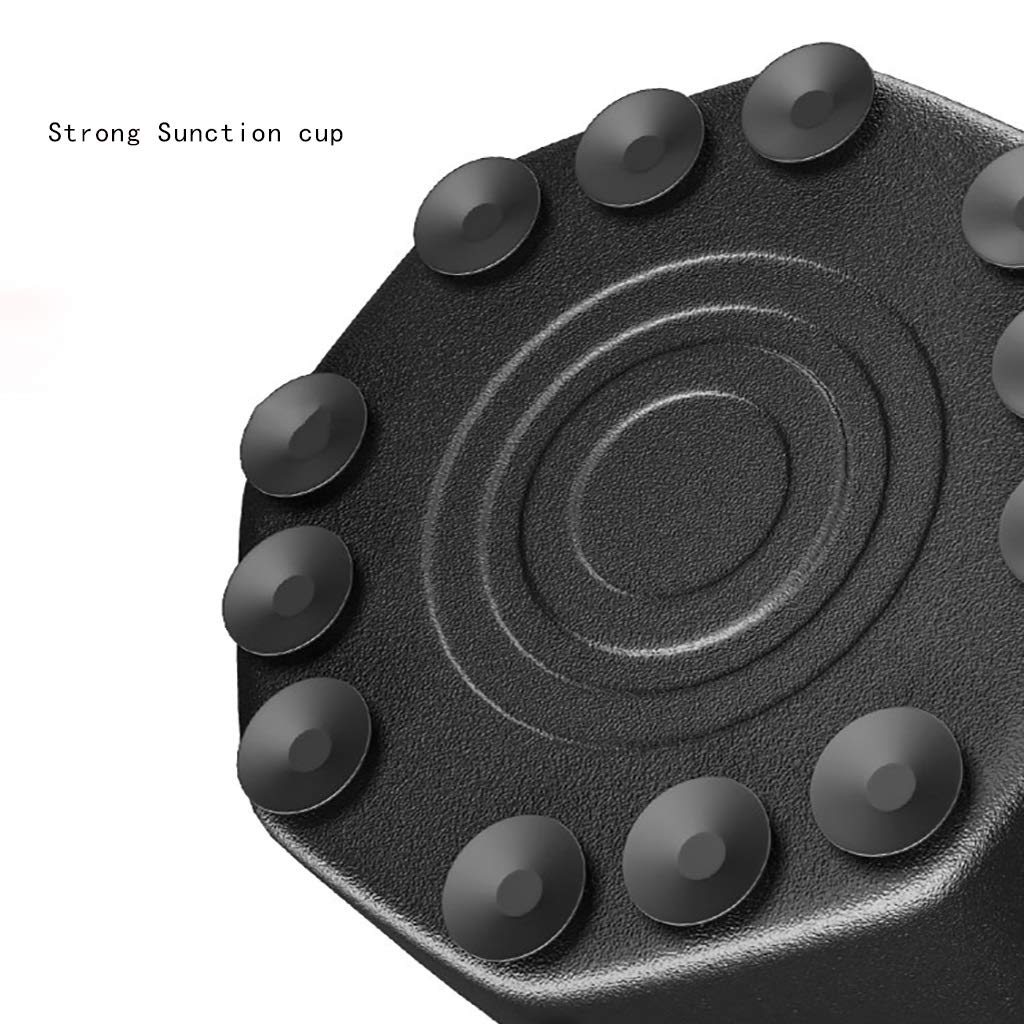 Free Standing Heavy Boxing Bag with Suction Cup Base - Adult & Kids Kickboxing Punching Bag with Gloves | Perfect for Home Gym, Martial Arts Training, and Fitness Workouts