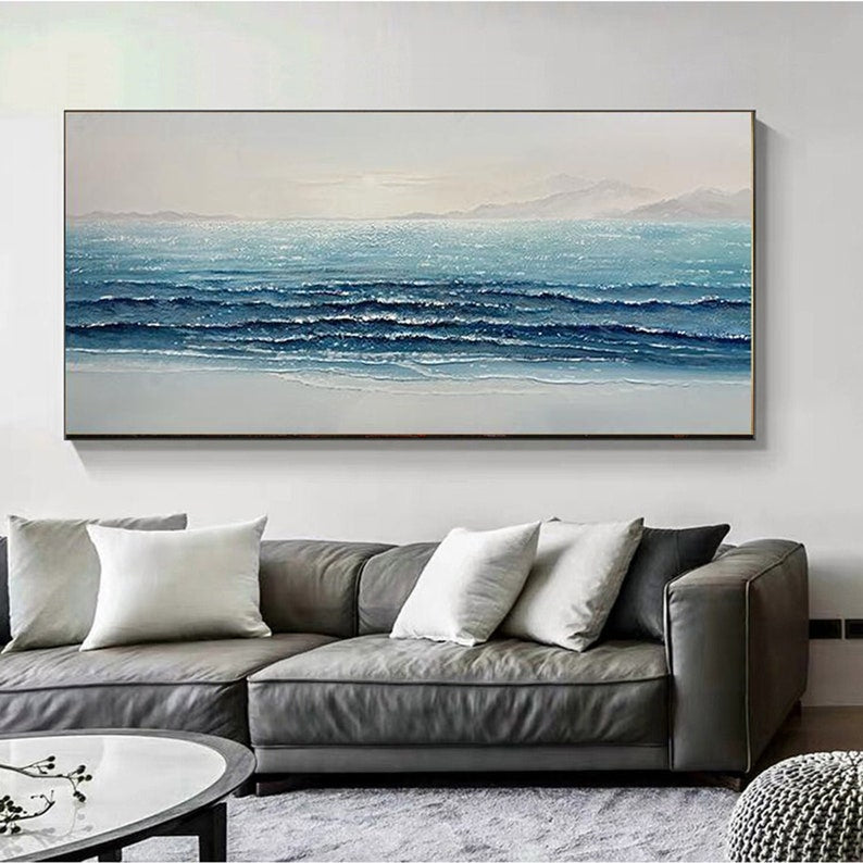 Crystal Blue Shores - Elegant Beach-Themed Home Decor for Coastal Living & Seaside Interiors | Perfect for Beach Houses, Vacation Rentals & Nautical-Themed Rooms