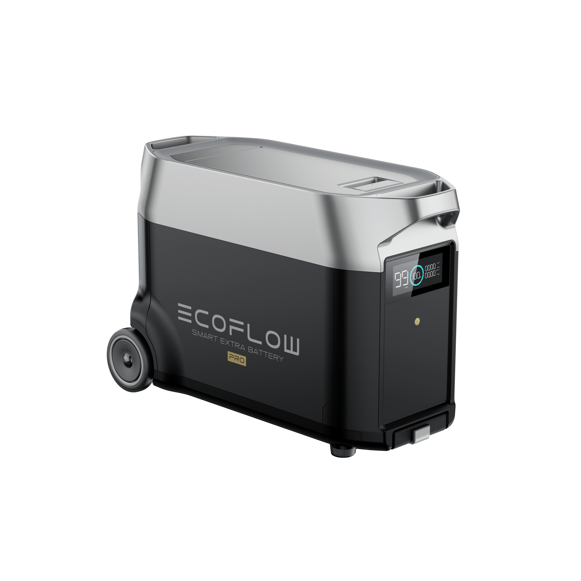 EcoFlow DELTA Pro Smart Extra Battery - 4800Wh Portable Power Station for Home Backup, Camping & Outdoor Adventures - Solar Generator Compatible