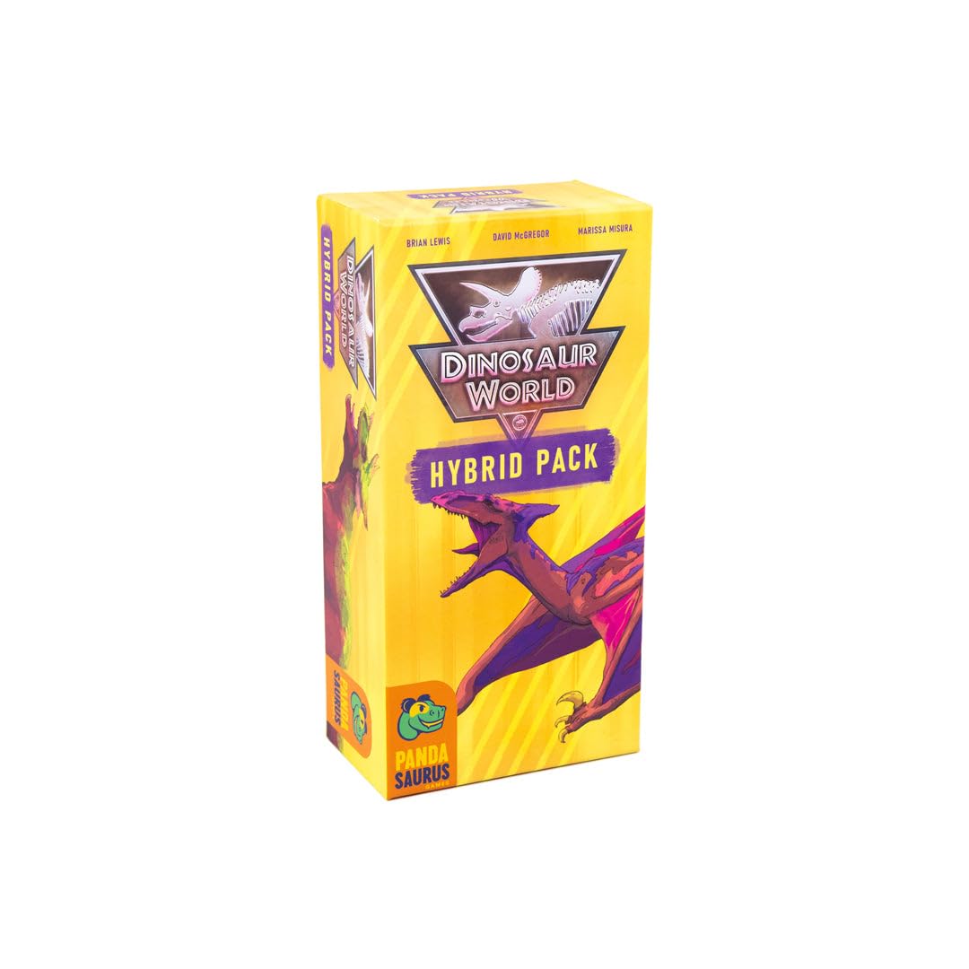 Dinosaur World: Hybrid Pack Expansion | Pandasaurus Games | Strategic Board Game for Family & Friends | Perfect for Game Nights & Dinosaur Enthusiasts