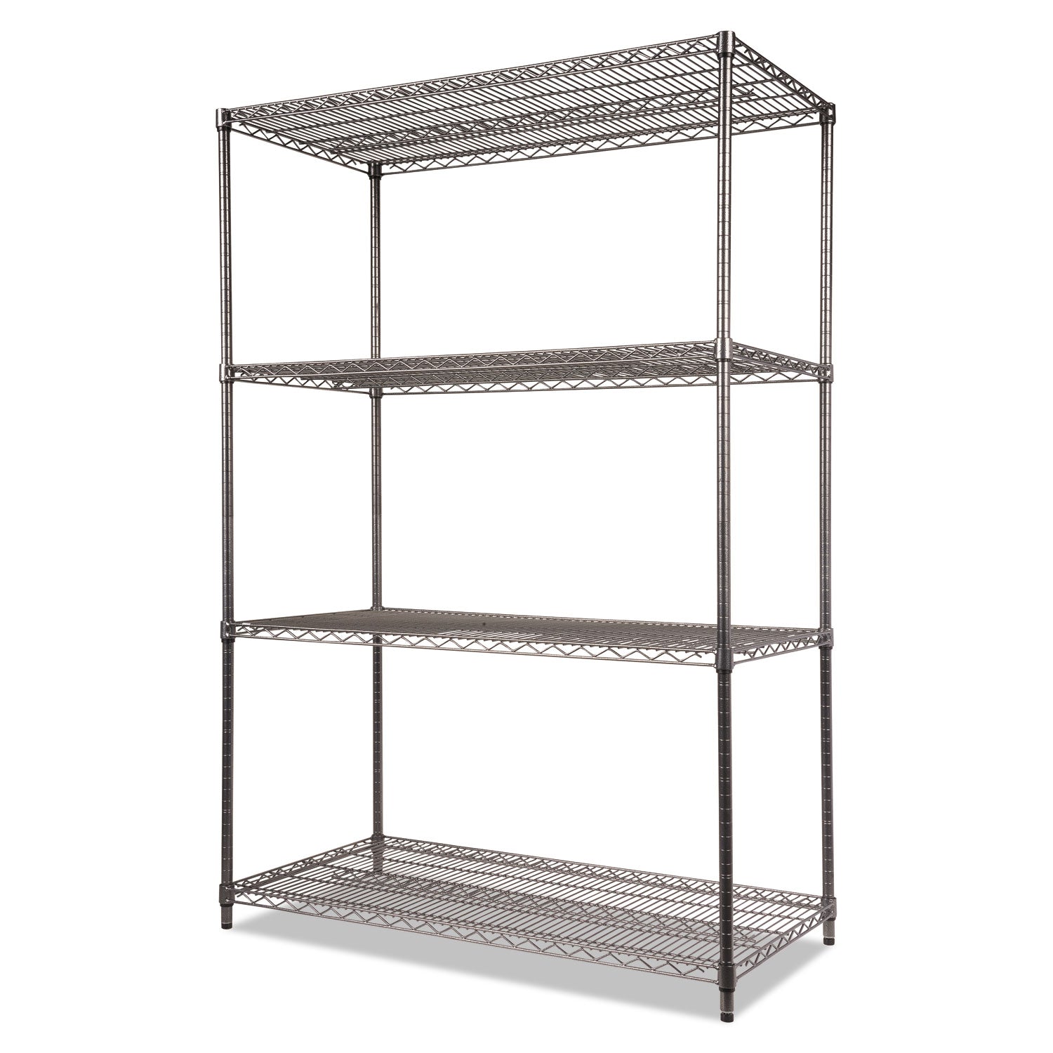 Alera® 4-Tier Wire Shelving Starter Kit - 48