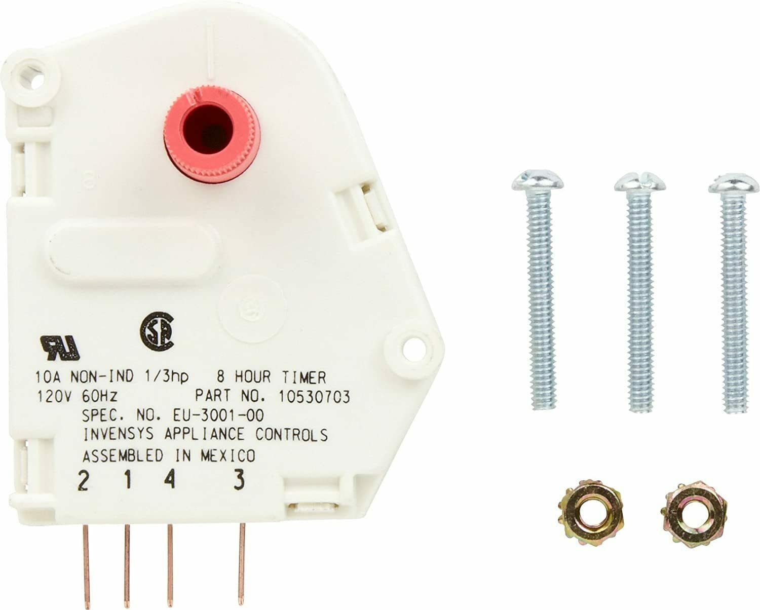 AdZzz R0131577 Refrigerator Defrost Timer Kit - Replacement Defrost Timing Control for Refrigerators - Perfect for DIY Appliance Repair & Maintenance