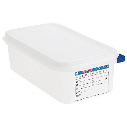 4-Pack White Plastic Food Storage Containers 4