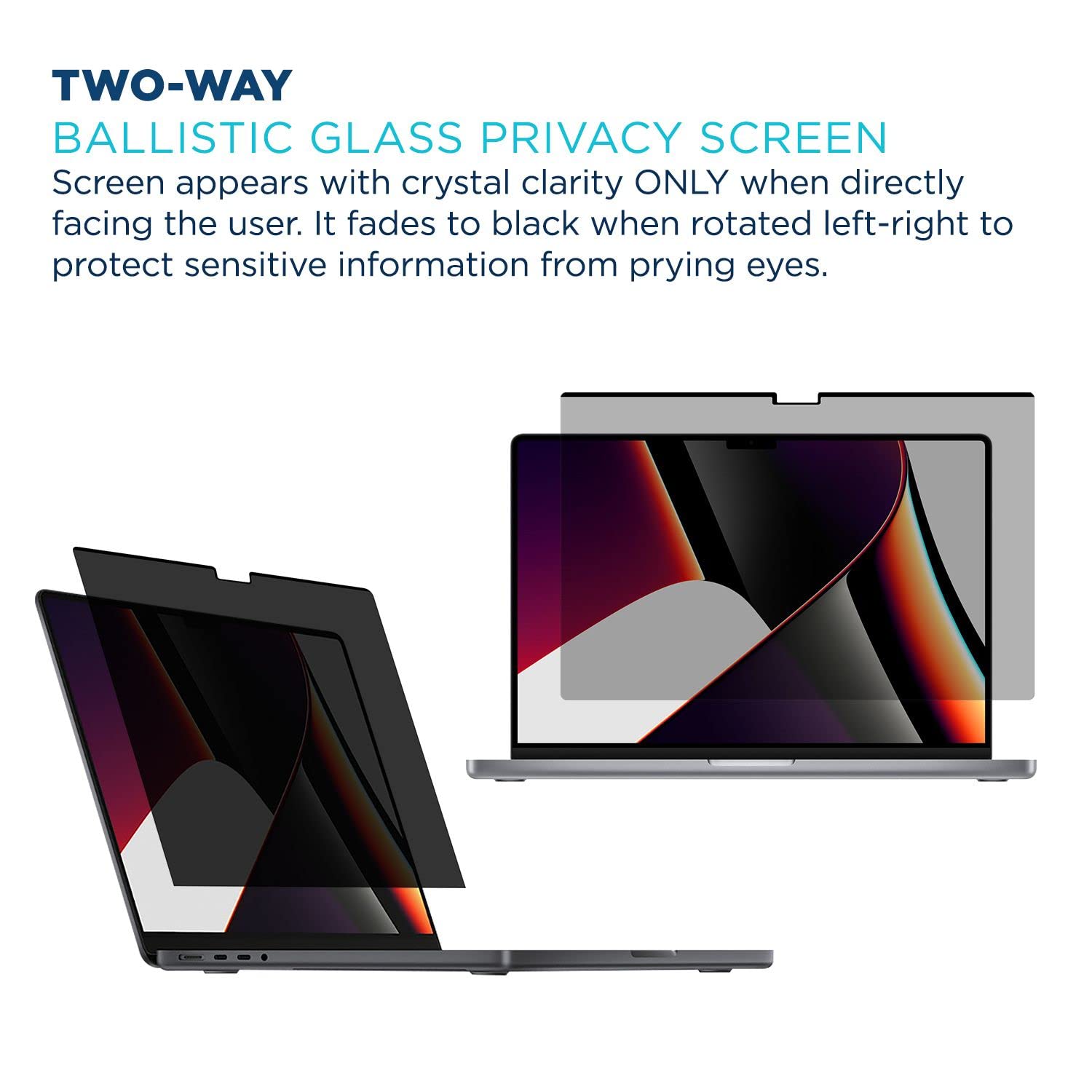 Tech Armor Magnetic Privacy Screen Protector for MacBook Pro 16