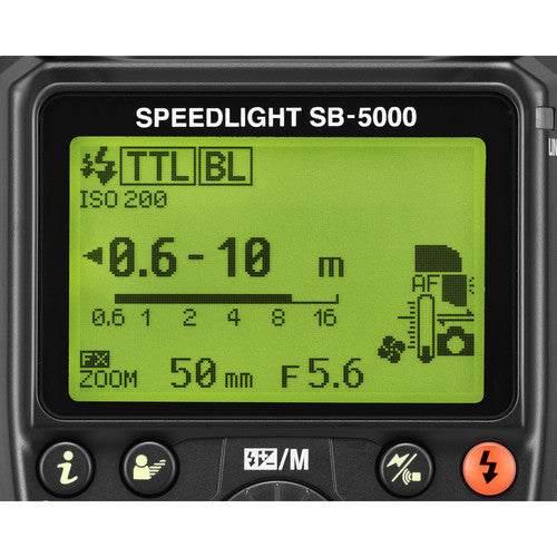 Nikon SB-5000 AF Speedlight Flash for DSLR Cameras - Professional Wireless Flash for Wedding, Portrait & Event Photography