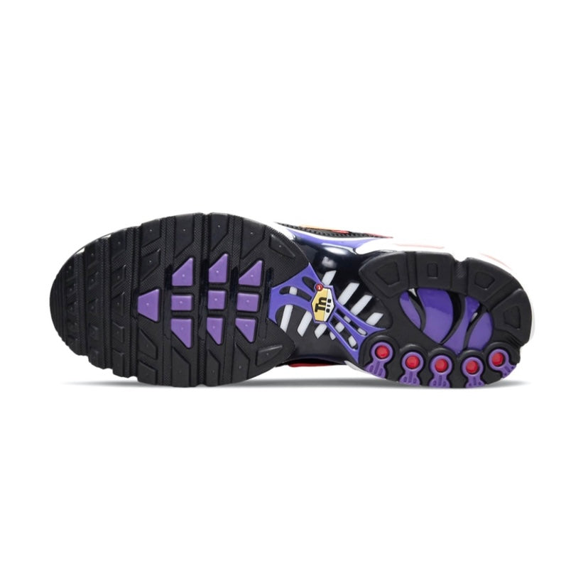 Nike Air Max Plus Sneakers in Siren Red, Bright Mango & Black - Comfortable Running Shoes for Men & Women | Perfect for Gym Workouts, Jogging & Casual Wear