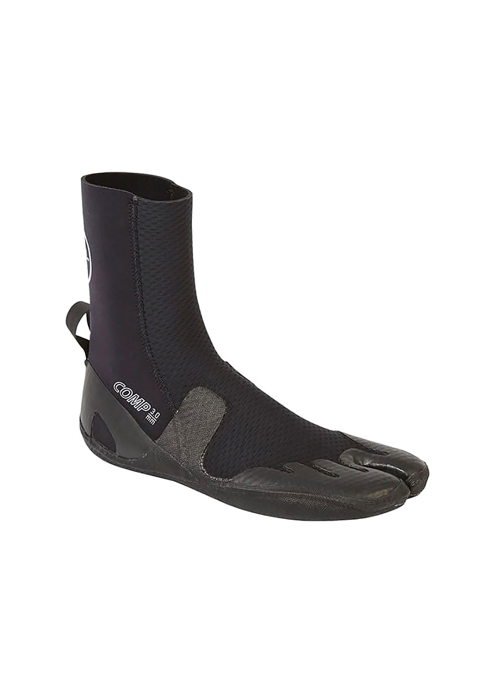 Xcel Comp 3mm Split Toe Neoprene Boots for Surfing, Diving & Water Sports - Men's Wetsuit Booties with Non-Slip Sole