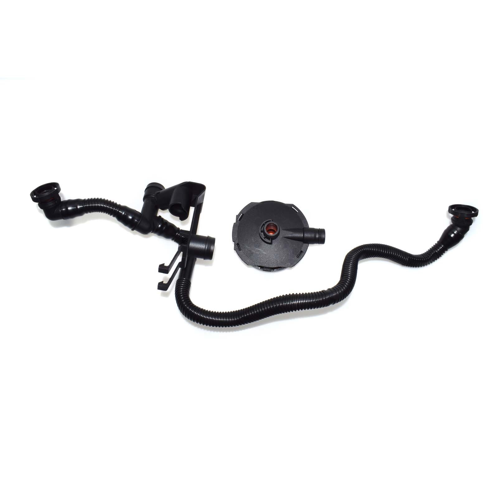 Audi A4 A6 Quattro 3.0 Crankcase Vent Valve & PCV Vacuum Hose Replacement - OEM Quality Breather Hose for Improved Engine Performance & Emissions Control - Perfect for DIY Auto Repair & Maintenance
