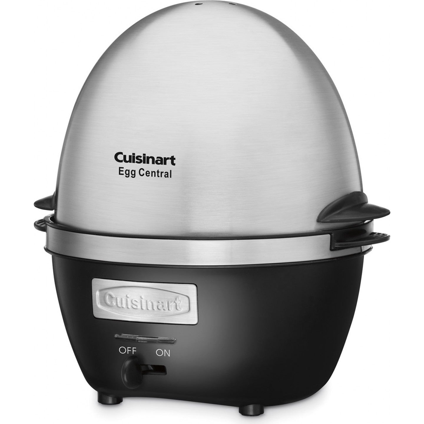 Cuisinart Egg Central CEC-10C Electric Egg Cooker - Perfect for Hard Boiled, Soft Boiled & Poached Eggs - Ideal for Breakfast, Meal Prep & Healthy Eating