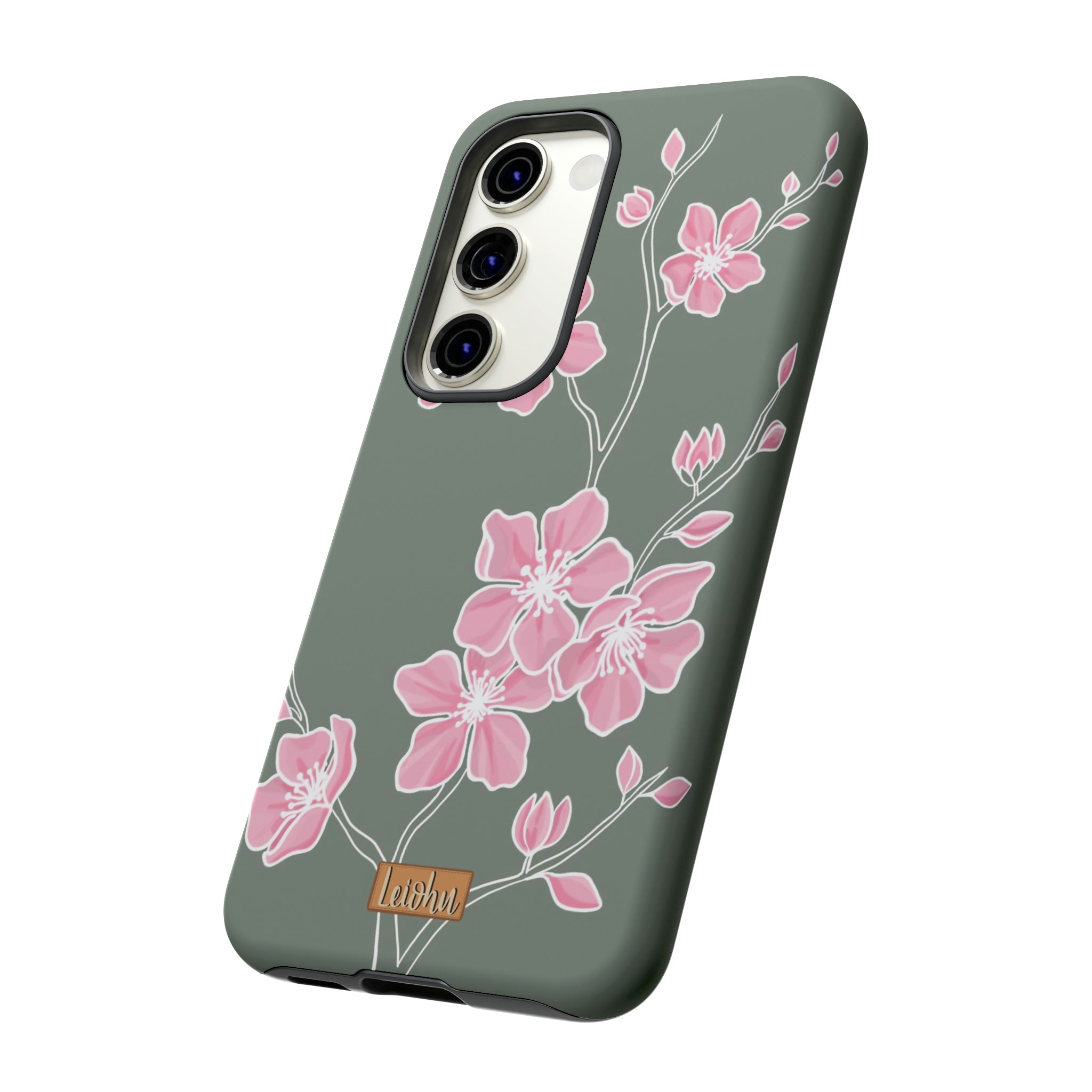 Samsung Galaxy Phone Case with Cherry Blossom Design - Slim Protective Cover for Samsung Galaxy S23/S22/S21 - Perfect for Spring Outfits & Everyday Use