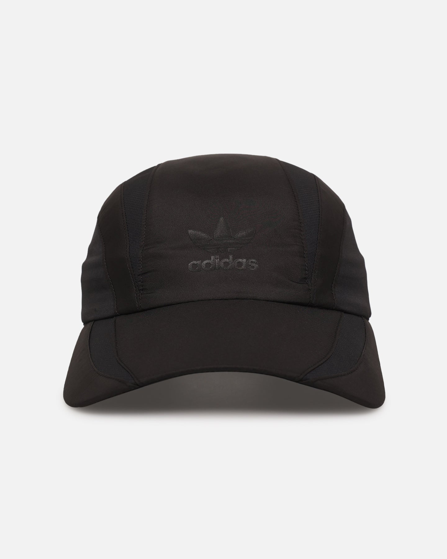 Adidas Road Strapback Cap - Black Adjustable Baseball Hat for Men & Women - Perfect for Running, Hiking & Outdoor Activities