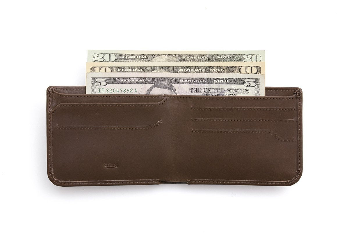 Bellroy Hide & Seek Wallet - Slim RFID Blocking Leather Wallet for Men | Perfect for Everyday Carry, Travel & Minimalist Lifestyle