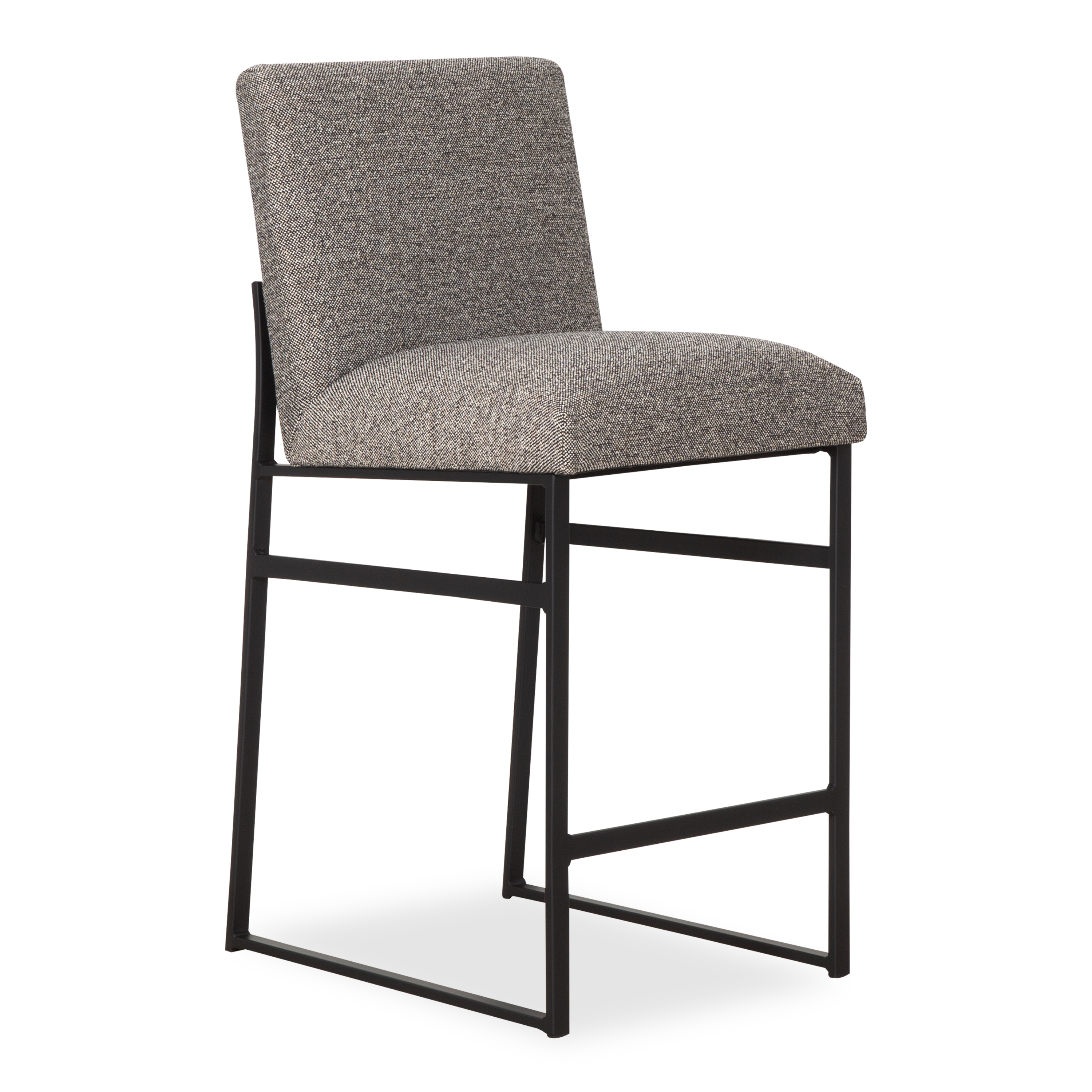 Modern Bello Counter Stool - Adjustable Height Bar Stool with Padded Seat for Kitchen Island, Breakfast Nook & Home Bar - Comfortable & Stylish Dining Stool for Indoor Use
