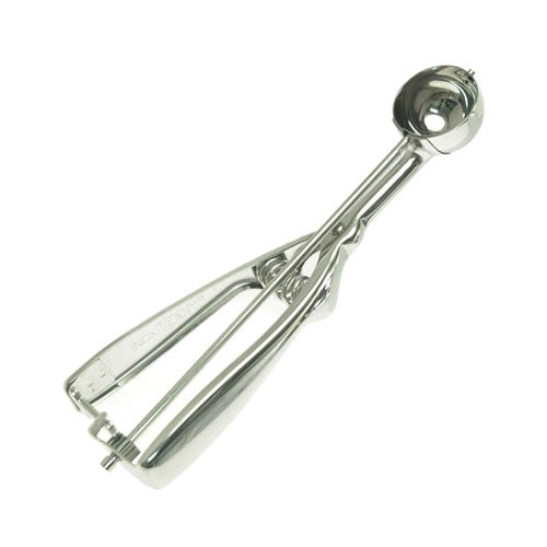 Premium Stainless Steel 1/2 oz Disher Scoop - Size 70 Ambidextrous Ice Cream Scoop & Cookie Dough Tool - Perfect for Baking, Portion Control & Food Service