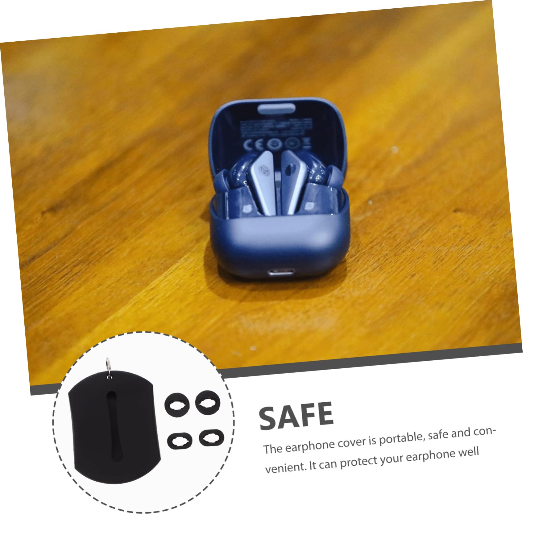 8 Sets Angoily Kutuzov Mikaberidze Earplugs Headset with Protective Sleeves & Storage Case - Noise Cancelling Earbuds for Work, Travel, Sleep and Gym - Includes Earphone Tips and R180 Fine Protective Sleeves