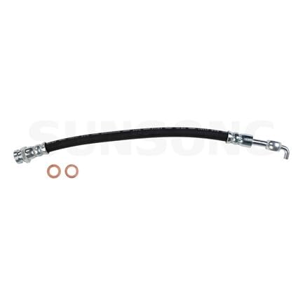 Sunsong 2204674 Brake Hydraulic Hose - High Performance Replacement Brake Line for Cars & Trucks - Durable DOT Approved Braking System Hose for Safe Driving