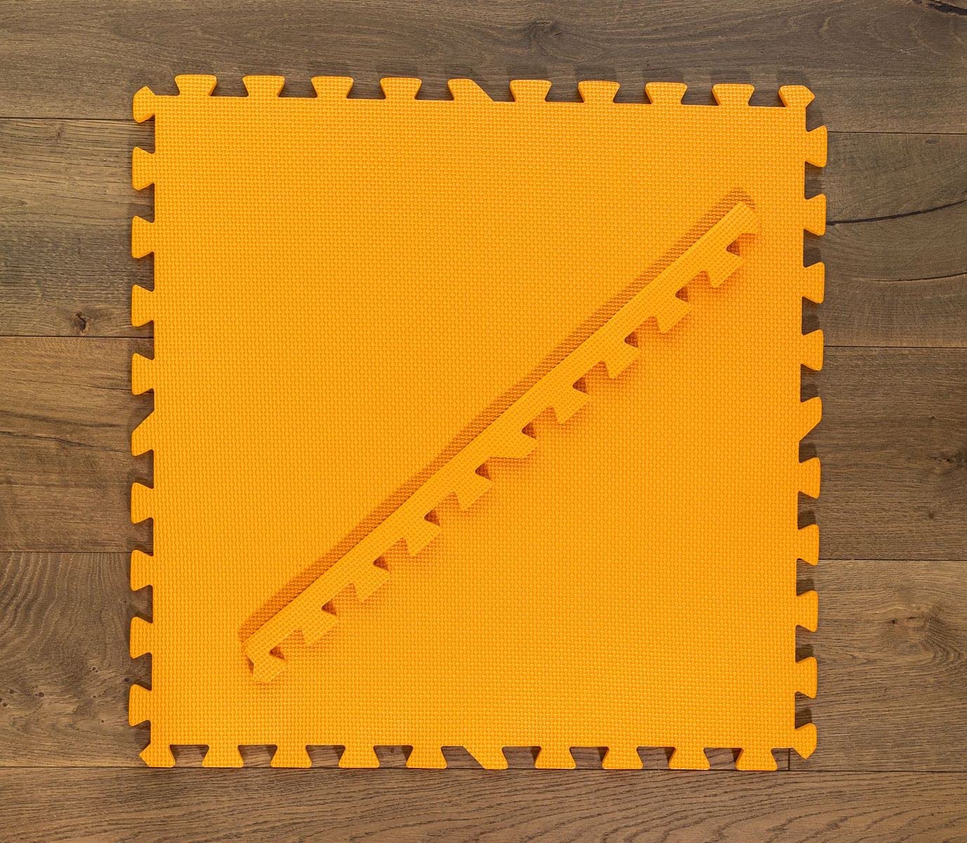 Square Brands Interlocking Gym Floor Tiles - 3/8