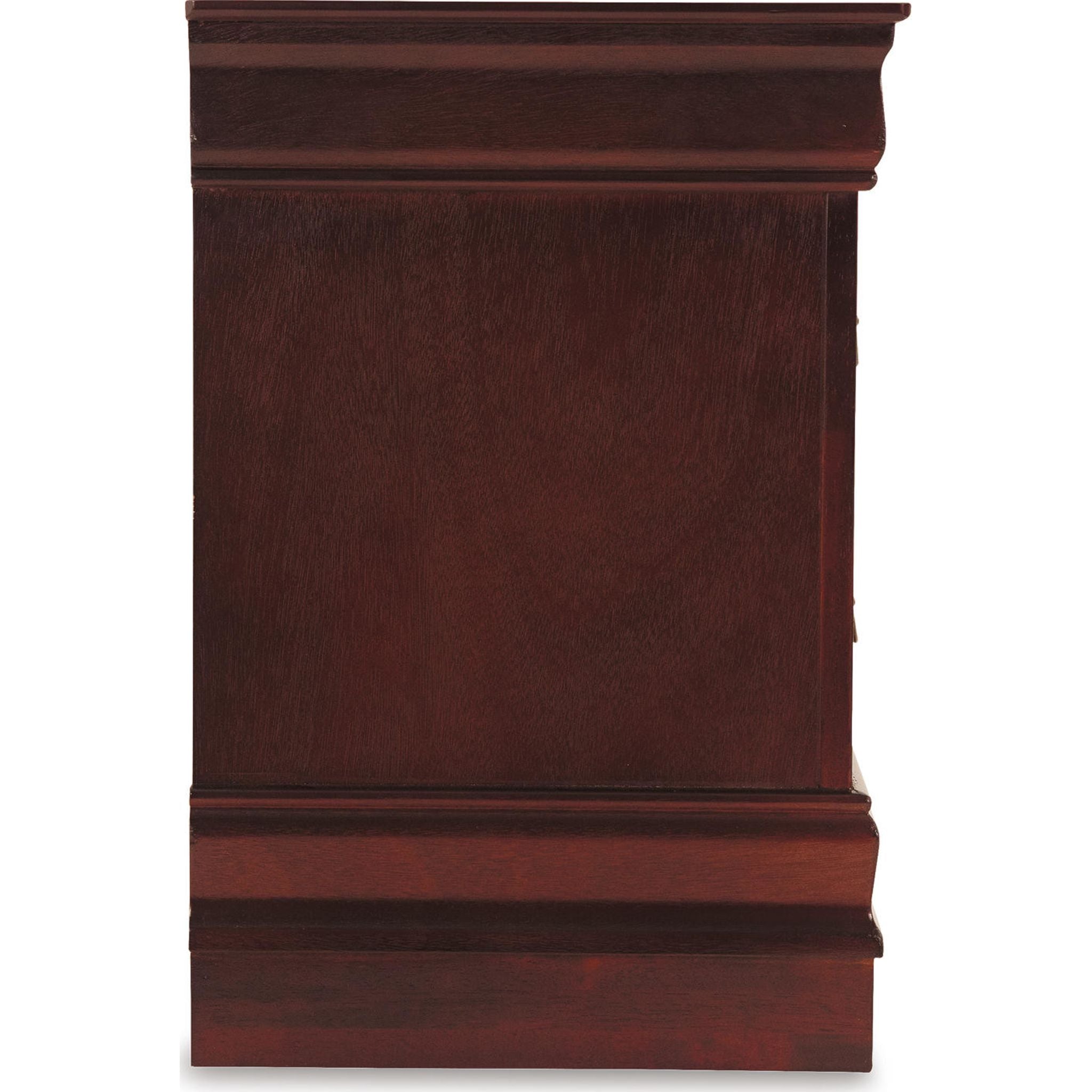 Alisdair Nightstand - Dark Brown Wood Bedside Table with Storage Drawer for Bedroom, Living Room, or Office