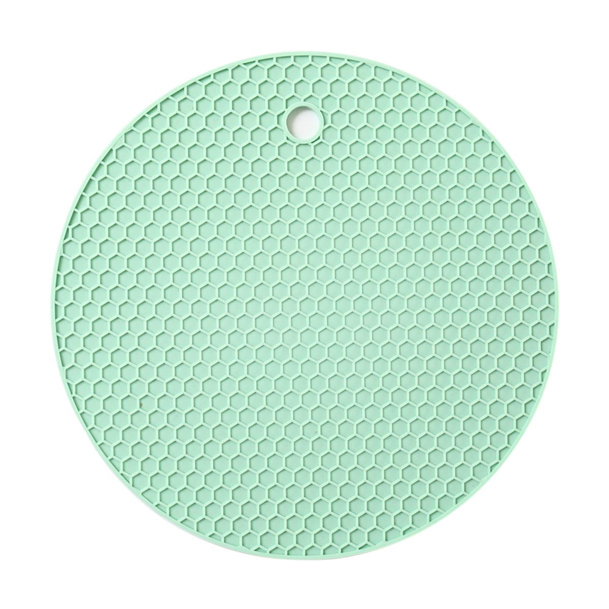 Ruiqas Silicone Placemats - Heat Resistant Non-Slip Pot Tray & Insulation Pad for Dining Table, Kitchen Counter - Perfect for Hot Dishes, Serving Utensils & Home Decor