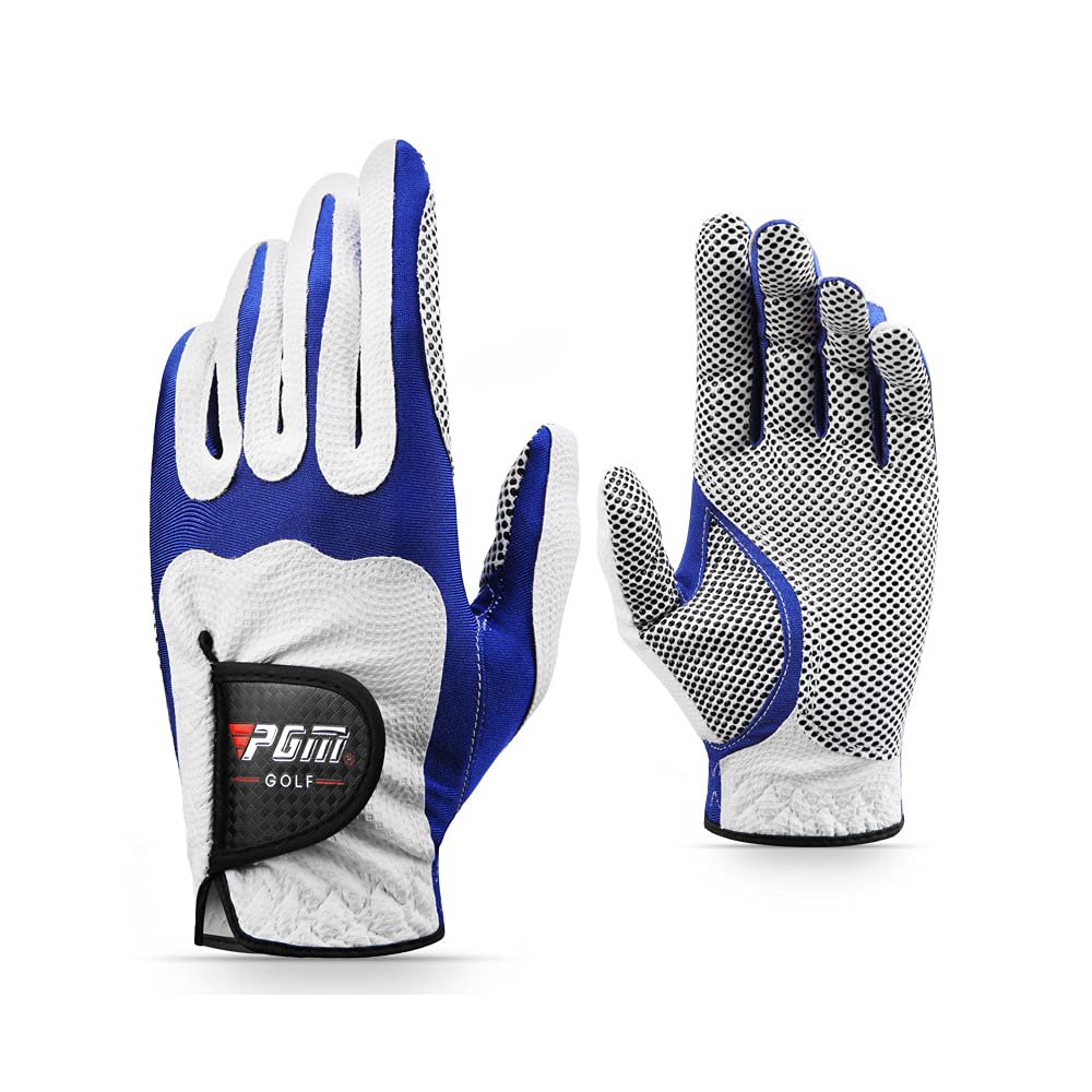 Premium Golf Gloves for Men - Left & Right Hand - Breathable Lycra Magic Elastic PU Fiber with Anti-Slip Granules - 1-Pack - Perfect for Driving Range, Practice & Tournament Play