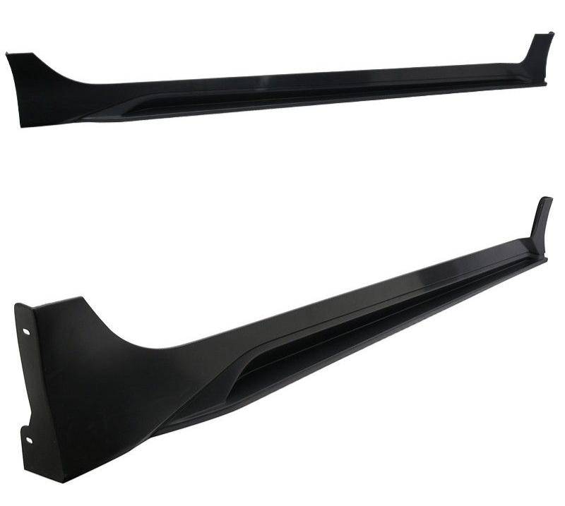 2016-2021 Honda Civic Sedan Mugen Style Side Skirts - Unpainted ABS Plastic Body Kit for Car Customization | Perfect for Street Racing & Car Shows