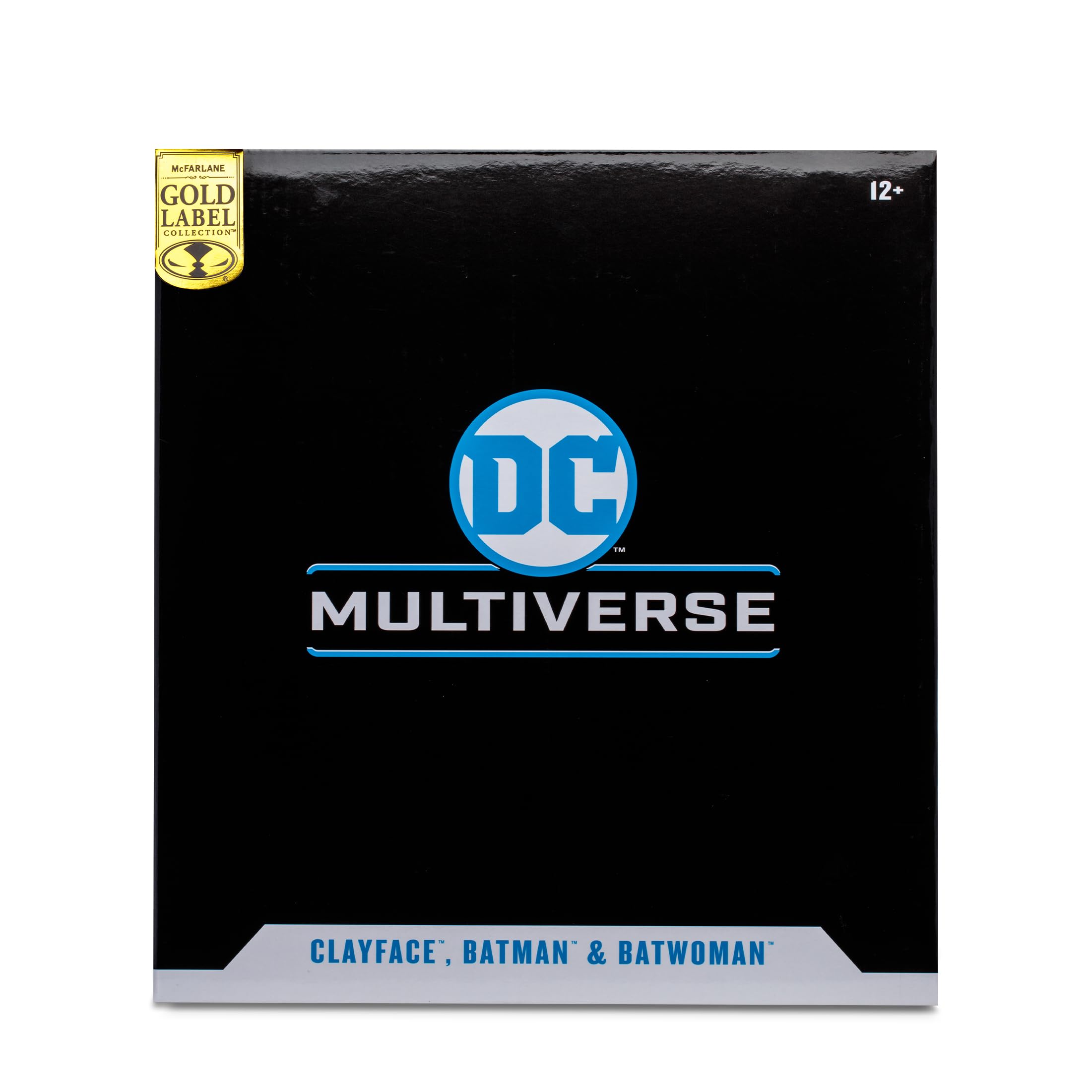 McFarlane Toys DC Multiverse Clayface Batman & Batwoman 3-Pack Gold Label Amazon Exclusive Action Figures - Collectible DC Comics Superhero Set for Display & Gifting