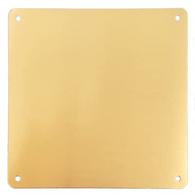 Custom Engraved Brass Plaque - Personalized Memorial Trophy Name Plate for Awards, Pet Urns, Picture Frames & Flag Cases (4