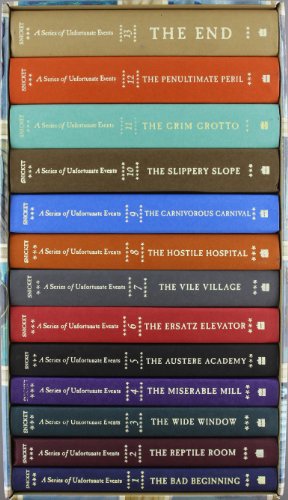 The Complete Series of Unfortunate Events Box Set - 13 Books Collection by Lemony Snicket | Perfect for Teens & Young Adult Readers | Great Gift for Book Lovers & Classroom Libraries