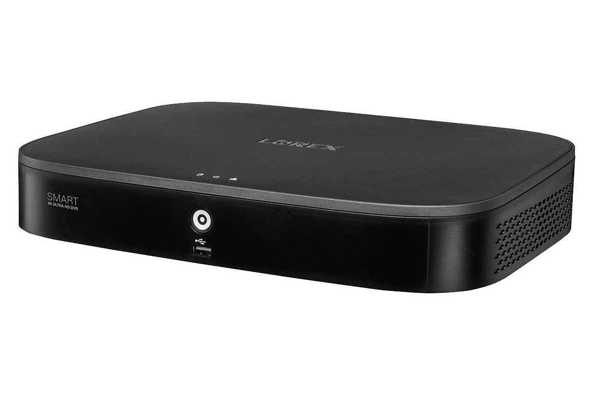 4K Ultra HD 8 Channel Security DVR with Smart Motion Detection & Alexa/Google Voice Control - 2TB HDD for Home & Business Surveillance (Indoor/Outdoor Use)