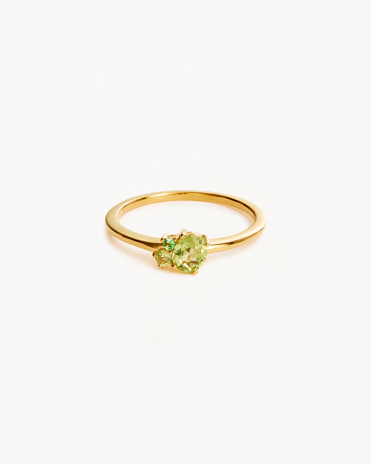 18K Gold Vermeil Kindred Birthstone Ring - August Birthstone Jewelry for Women, Perfect Gift for Birthday, Anniversary & Mother's Day | Elegant Stackable Ring for Everyday Wear & Special Occasions