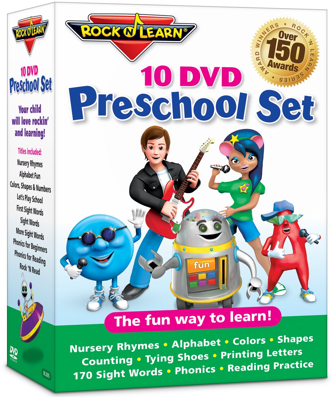 Rock 'N Learn Preschool Learning Set - Fun Educational Toys for Kids
