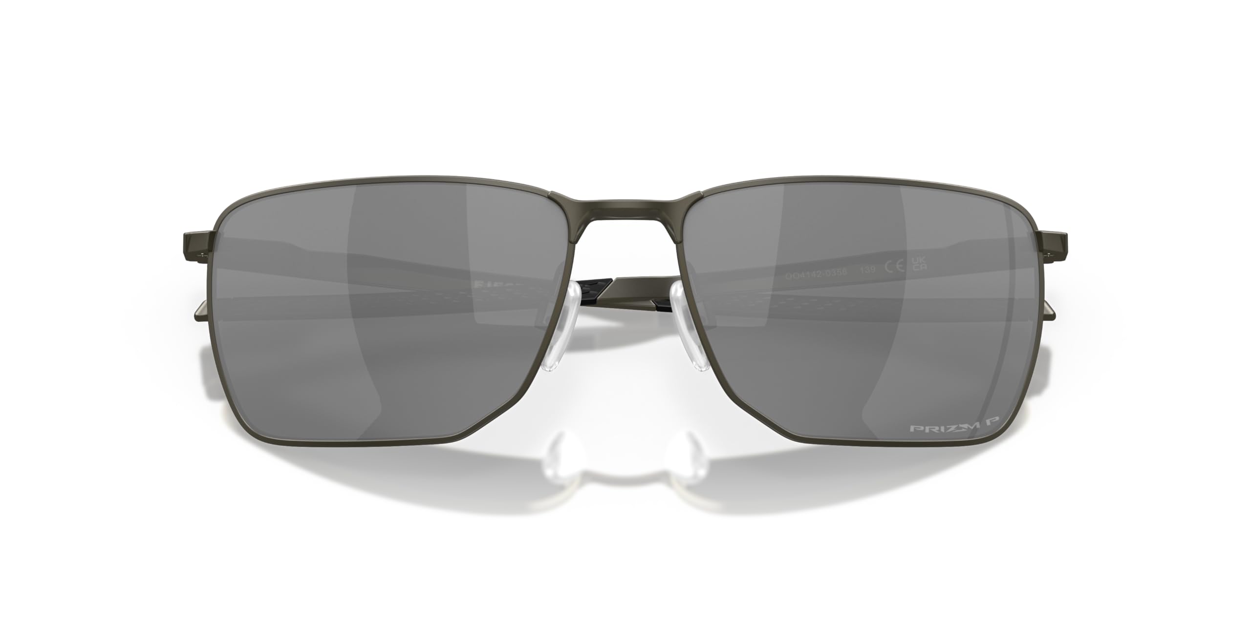 Oakley Men's Oo4142 Ejector Rectangular Polarized Sunglasses for Driving, Running & Outdoor Sports | UV Protection & Lightweight Frame