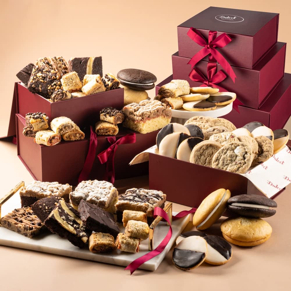 Premium Sympathy, Get Well Soon & Thank You Gift Baskets for Teachers, Parents, Friends & Corporate Gifting | Thoughtful Food Towers by Dulcet Gift Baskets | Perfect for Condolences, Recovery & Appreciation Occasions