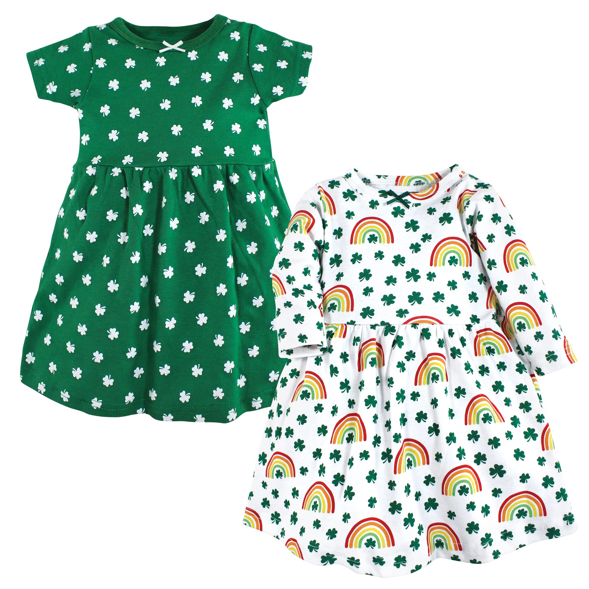 Hudson Baby Girls Cotton Dresses for Play & Party