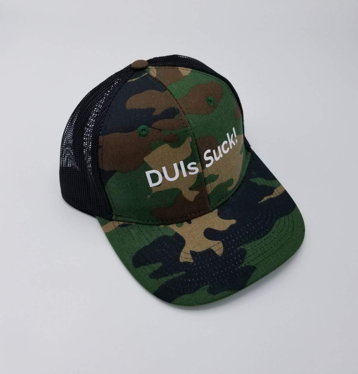 AlcoMate Premium AL7000 Professional Digital Breathalyzer - Accurate BAC Tester with No Calibration Needed - Includes Free DUIs Suck! Camo/Black Trucker Hat - Perfect for Personal Safety, Workplace Testing, and Responsible Drinking