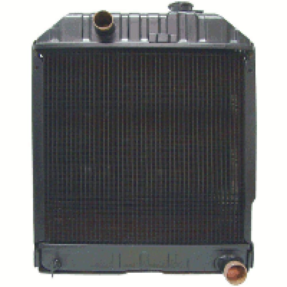 RAParts 211024 Radiator - 16 x 17 1/4 x 2 1/4 Inch Aluminum Replacement Radiator Compatible with Ford Tractor & New Holland Equipment | Heavy-Duty Cooling for Agricultural & Construction Machinery