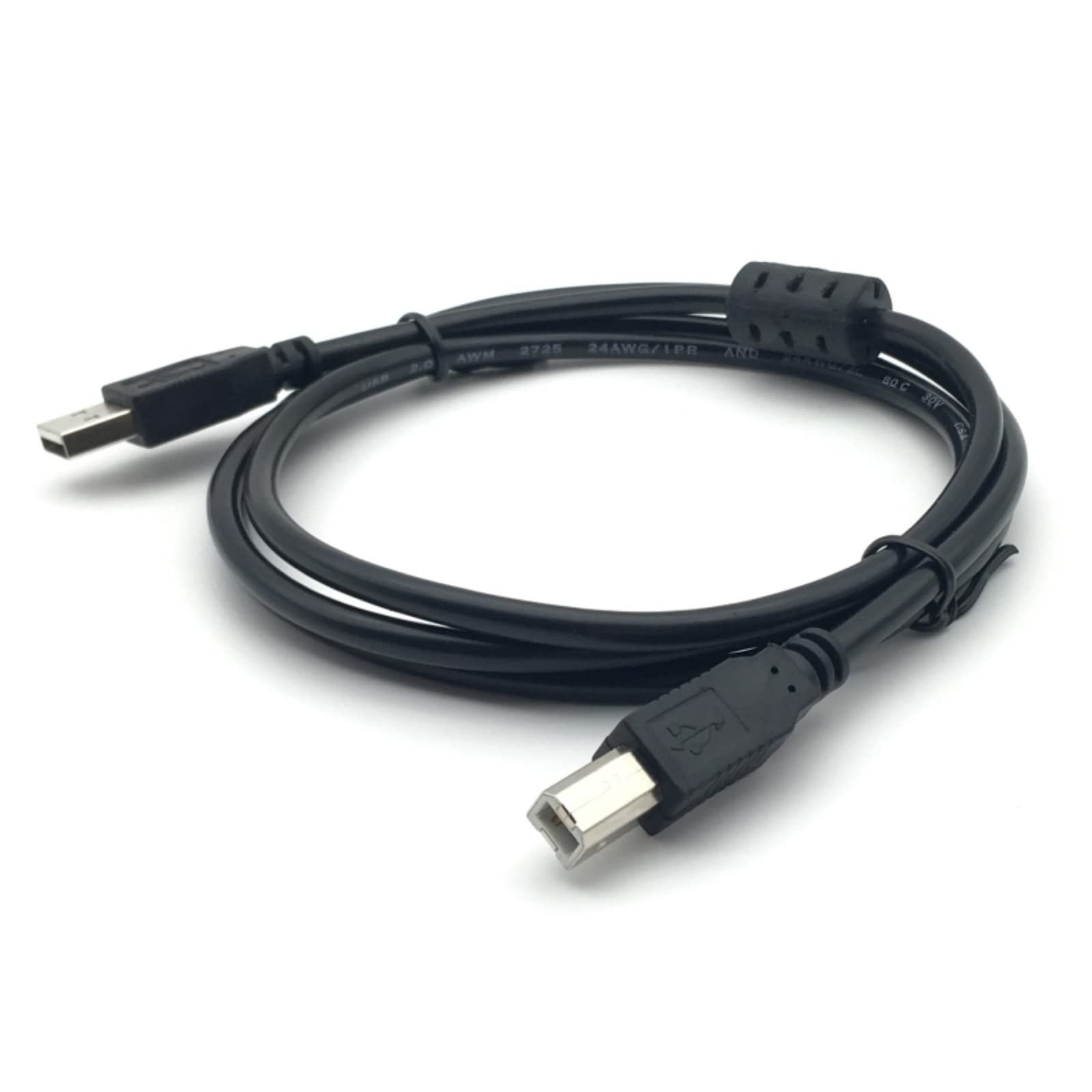 10FT Printer Cable Compatible with HP Envy 4500 5055 5640 6055 6255 6455 7155 7640 7855 8028 & HP Neverstop Laser 1001nw 1202w - High-Speed USB 2.0 Printing Cord for Home & Office Use