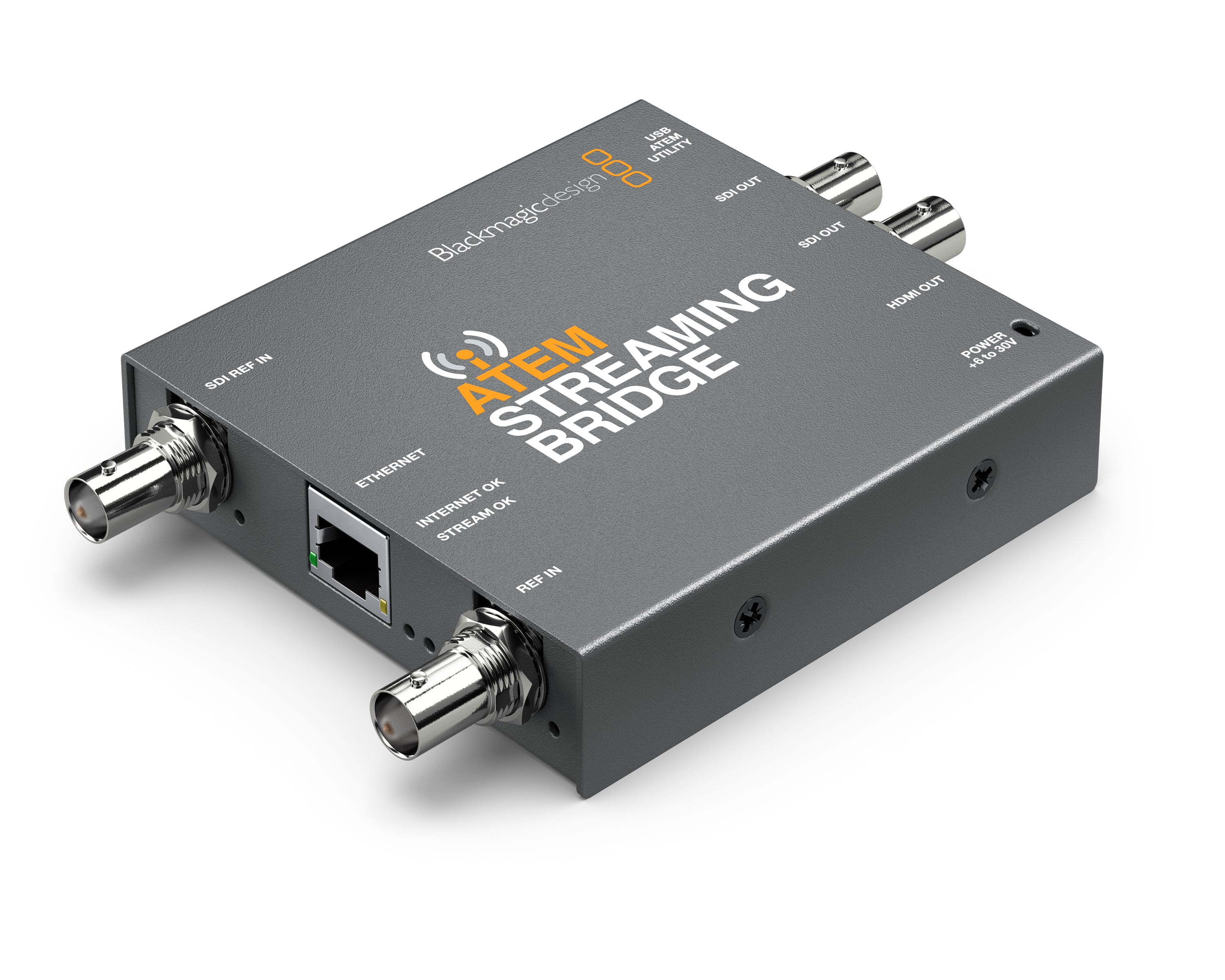ATEM Streaming Bridge - Professional Live Streaming Device for YouTube, Twitch & Facebook | Perfect for Gamers, Content Creators & Broadcasters | Seamless 4K Video Switching & Streaming