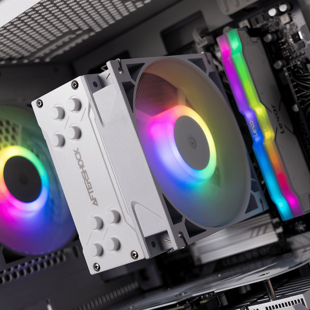Aftershock Gaming PC CLOUD PRO - AMD Ryzen 5 7400F | NVIDIA RTX 4060 Ti - High Performance Gaming Desktop for Esports & VR Gaming