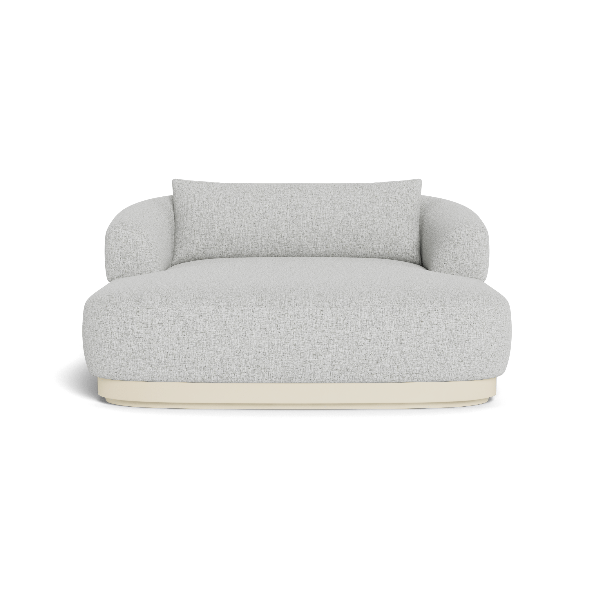 Amalfi Daybed - Modern Outdoor Patio Lounge Chair for Poolside, Garden, and Backyard Relaxation