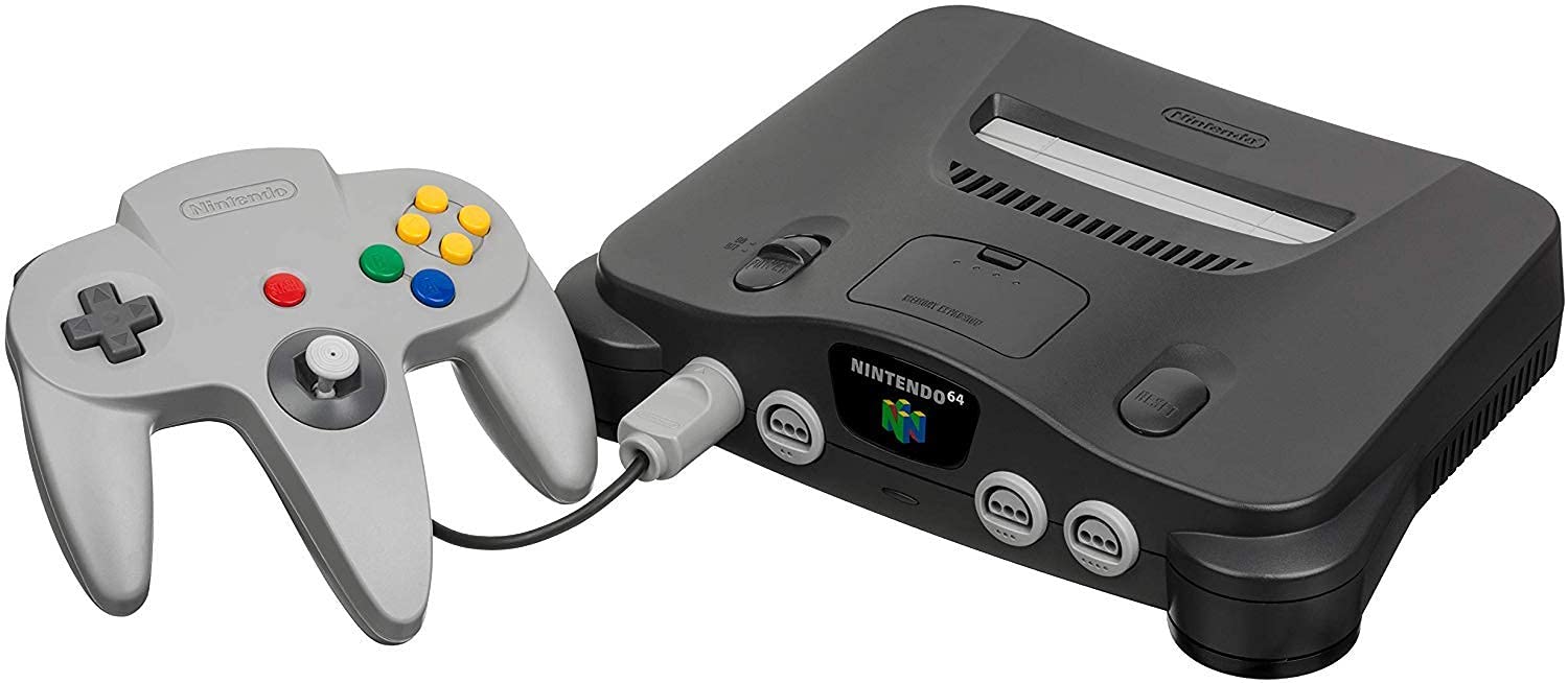 Refurbished Nintendo 64 N64 Video Game Console - Classic Gaming System with 4 Controller Ports | Perfect for Retro Gaming, Collectors & Multiplayer Parties