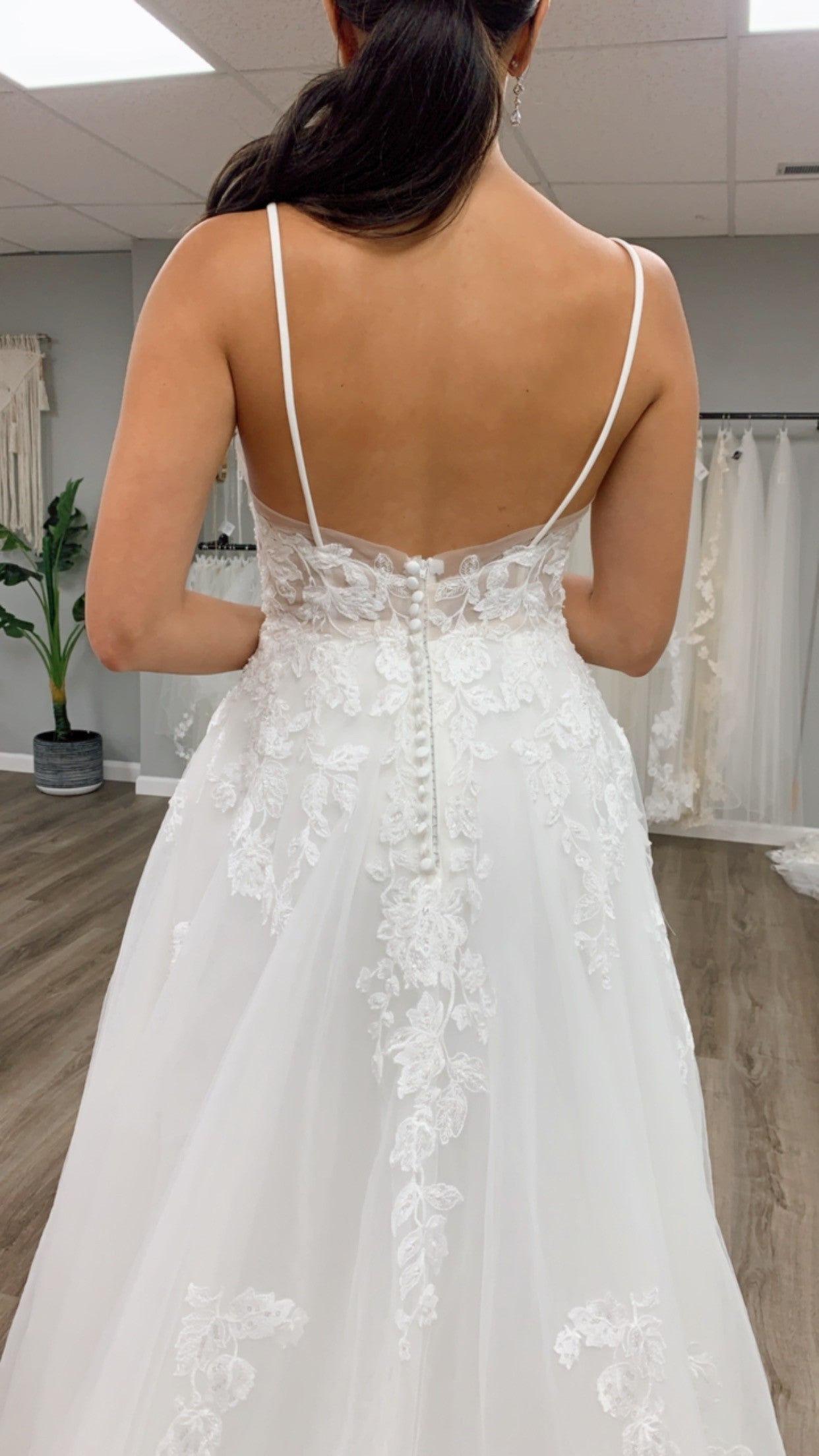 Morilee Carita 5925 Wedding Dress - Elegant A-Line Lace Gown for Brides | Perfect for Church Ceremonies, Beach Weddings & Formal Receptions