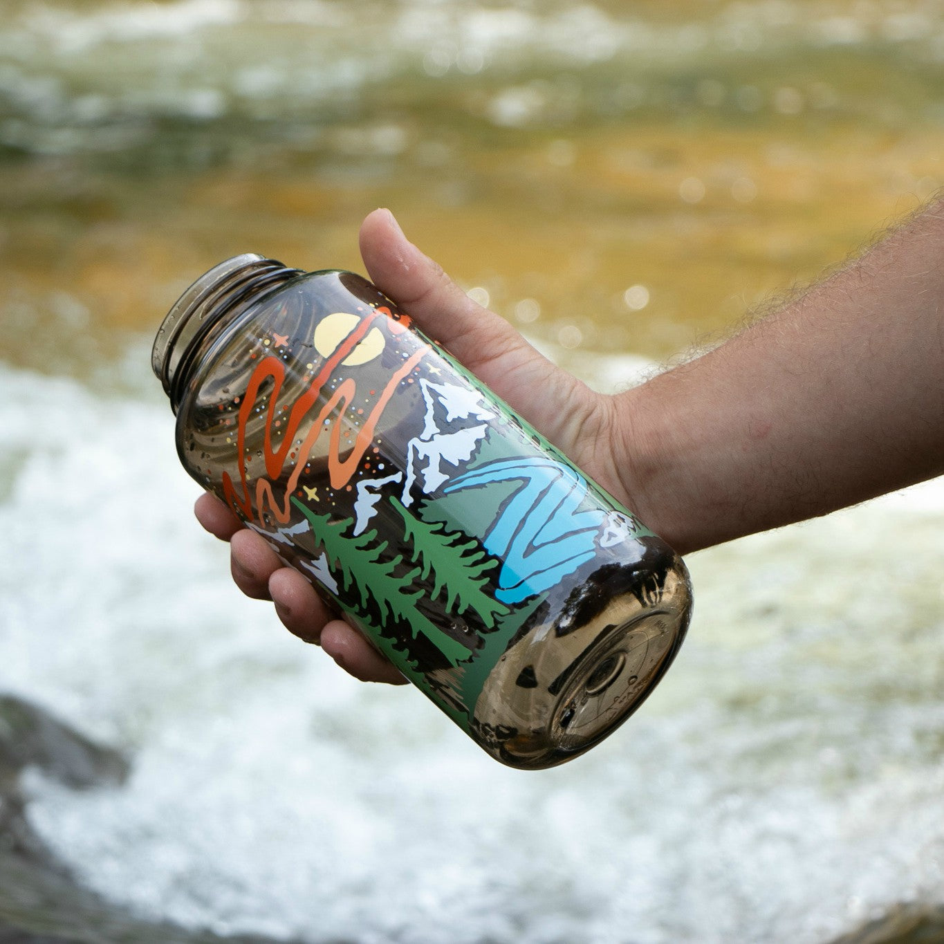 Nalgene OG Atomicchild 32oz Water Bottle - BPA-Free, Leak-Proof & Durable for Hiking, Camping, Gym & Outdoor Activities