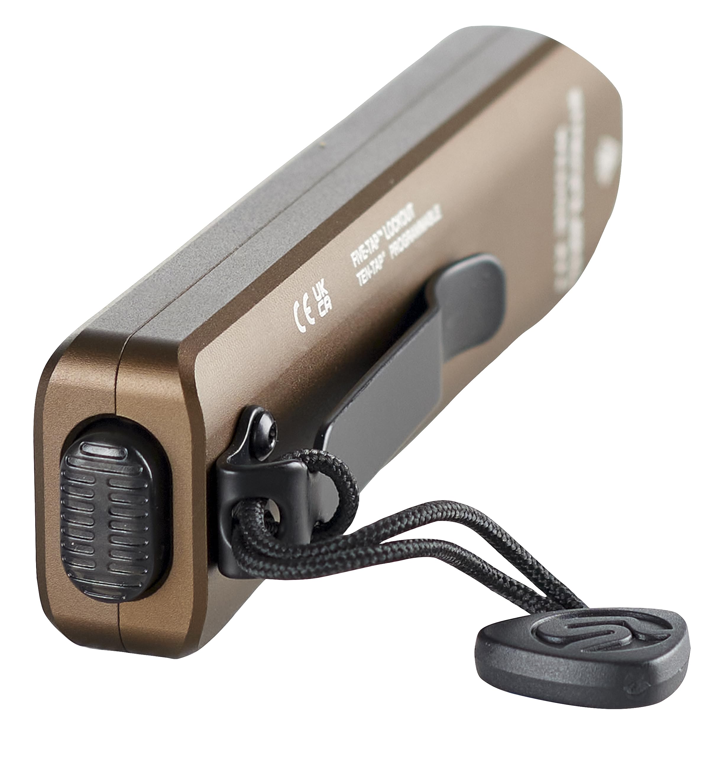 Streamlight 88813 Wedge XT 500-Lumen Ultra Slim EDC Flashlight with USB-C Charging & Pocket Lanyard - Coyote Color - Perfect for Everyday Carry, Outdoor Adventures & Emergency Preparedness