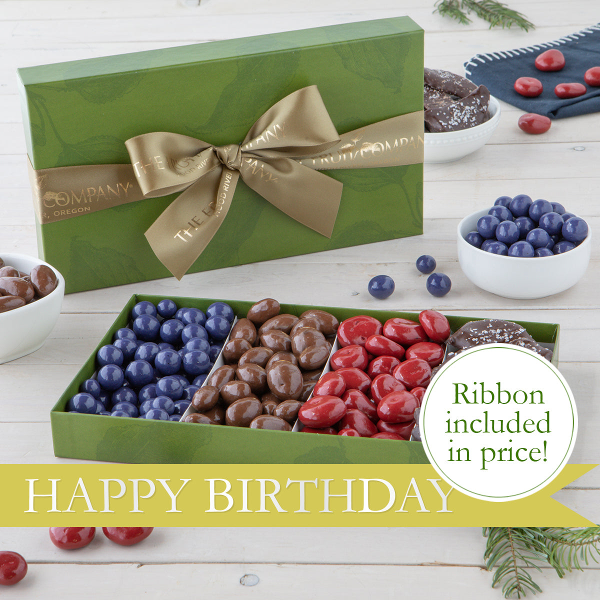 Premium Happy Birthday Chocolate Gift Box - Delicious Assorted Chocolates for Birthday Celebrations, Parties & Special Occasions