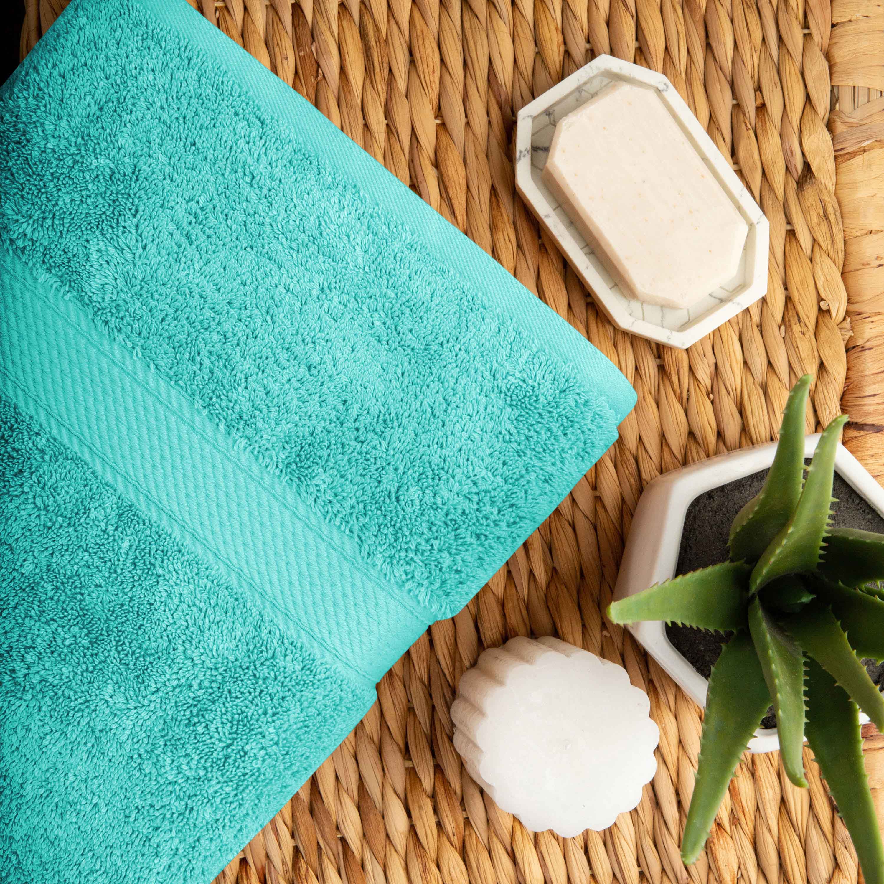Premium 6-Piece Egyptian Cotton Towel Set - Ultra Soft, Heavyweight & Luxurious Bath Towels for Spa, Hotel & Home Use